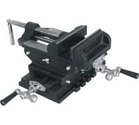 BSD Etau de perceuse lourd en fonte - Etau de machine à 2 axes, étau à chariots croisés 100mm (4") - 10,5kg