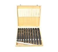 BSD Jeu de forets cône morse - Jeu de forets HSS, Jeu de forets hélicoïdaux, Jeu de forets avec queue cône morse MK2, Jeu de forets coniques, Jeu de forets à métaux - 14,5-23mm - 10 pièces