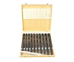 BSD Jeu de forets cône morse - Jeu de forets HSS, Jeu de forets hélicoïdaux, Jeu de forets avec queue cône morse MK2, Jeu de forets coniques, Jeu de forets à métaux - 14,5-23mm - 10 pièces