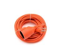 BSD Prolongateur électrique de jardin 10 m avec protection IP 20, capacité jusqu'à 2300W, idéal pour les espaces extérieurs et les usages intensifs.
