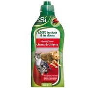 BSI – Répulsif Adieu les Chiens et les Chats – Granulés base végétale prêt à l'emploi 600 g