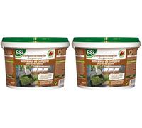 BSI - Activateur de Compost - Pour Herbe Tondue - Prévient l'acidification - Aère, Marron (Lot de 2)