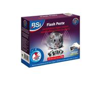 BSI - Anti-rats et souris 120g - Efficacité radicale - Flash Pâte - 12 sachets de pâte 10g prêt à l'emploi