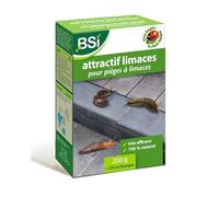 BSI - Attractif Limaces - 100% Naturel - 200g - Soit 20 Recharges - pour Vos Pièges A Limaces