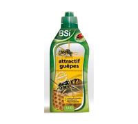 BSI - Attractif Puissant - Pour Piège A Guêpes Et Frelons - Adapté Aux Frelons Asiatiques - Naturel - 1L, Vert / Jaune, Translucide
