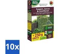 BSI Bulkverpakking Engrais pour ifs et conifères : pour une croissance vigoureuse et des aiguilles d'un vert profond, 1,25 kg (12,5 m²)