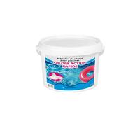 BSI - Chlore Choc - Action Rapide - Désinfection Totale De l'Eau - Spécial Bactéries - Idéal Pour Piscine Et Spa - Granulé - 5kg