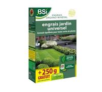 BSI - Engrais Universel pour Bio Jardin - Formule Équilibrée pour Toutes Sortes de Plantes - 12,5 m², Vert
