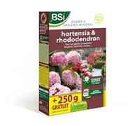 BSI - Engrais Hortensias Et Rhododendrons - Bio - Pour Toutes Les Variétés - Floraison Éclatante - Action Longue Durée - 1Kg + 250g Gratuit - Jusqu'à 12,5 m² - UAB, Aucune