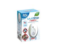 BSI Répulsif ultrasons Multistop Mini – 30 m² – Contre insectes, rongeurs et moustiques tigres