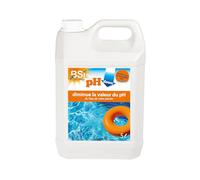 BSI - pH Moins - Liquide - Pour Diminuer Et Stabiliser Le Potentiel Hydrogène De l'Eau - Idéal En Piscine Et Spa - Retrouvez Une Baignade Agréable - 5L, Bleu