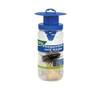 BSI - Piège à mouches - capture et digère jusqu'à 20 000 insectes - avec son attractif - pour l'extérieur - prêt à l'emploi - réutilisable