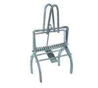 BSI - Piège A Taupes - Handy - Haute Qualité - Métal Galvanisé - Efficacité Supérieure - Facile A Installer - Ressort Puissant Et Rapide, Gris