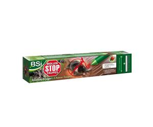 BSI - Puissant Répulsif Taupes - Vibrations - Facile A Installer Et Efficace - Jusqu'à 1200m² En Terres Lourdes Et 500m² Terrain Sablonneux - Fonctionne Avec Des Piles (Non Incluses)