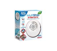 BSI Répulsif ultrasons et électromagnétique – Contre insectes et rongeurs – 150 m² – Blanc