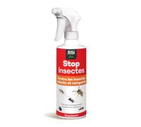 BSI - Stop Insectes - Volants Ou Rampants - 500ml - Efficace A l'Intérieur Et Extérieur - Effet Immédiat - Longue Durée, Translucide
