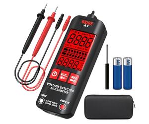 BSIDE Mini Multimètre numérique automatique Grand écran 3 résultats Stylo détecteur de tension sans contact Testeur de tension CC CA 6V-1000V/90V-1000V Ohm Mètre electricien NCV Fil sous tension