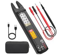 BSIDE U1 Multimètre Numérique Intelligent Pince Ampèremétrique Ouverte DC AC 6000 Comptes, Mini et Rechargeable, Testeur Automatique de Tension Courant Ohm Continuité, Testeur Capacité Diode Hz NCV