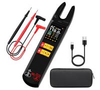 BSIDE U5 Pince Ampèremétrique Ouverte DC AC 600A TRMS Multimètre Numérique Automatique avec 2,8" Grand Écran Couleur Testeur de Tension Courant Fréquence Diode Capacité NCV Fil Électrique