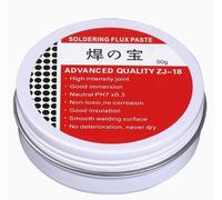 bssmmai Kit d'outils à souder 6 en 1, pâte à souder, étain à souder sans plomb, nettoyeur de pointe à souder, mini coupe-côté, pince à épiler ESD-12 pointe droite, pince à épiler ESD-13 pointe plate