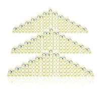 bssmmai Lot de 200 connecteurs de soudure avec gaines thermorétractables étanches, rapport de rétrécissement 3:1, connecteurs de soudure pour voiture, navires (jaune, AWG 12-10)