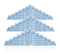 bssmmai Lot de 300 connecteurs à souder avec gaines thermorétractables étanches, rapport de rétrécissement 3:1, connecteur de soudure pour voiture, bateau (bleu, AWG 16-14)