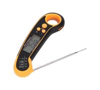 BSTCAR Thermomètre Alimentaire Pliable Magnétique | -50 ℃ à 500 ℃ / -58 à 572 ℉ Sonde de Thermomètre pour Barbecue avec Affichage Numérique pour Four, Grill, Steak, Pizza