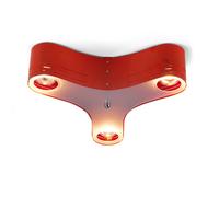 Bsweden Plafonnier Clover 12 rouge