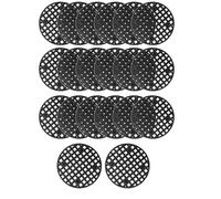 BSZCXBVMP Protecteurs de Sol, Couvercle de Trou Maille Pot Plante, Insertion Drainage bonsaï, écran Rond 20/30 pièces(20pcs)