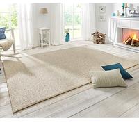 BT Carpet Wolly Tapis de Salon - Tissu Plat à Poils Courts Aspect Laine Skandi Skandi Salle à Manger, Salon, Chambre d'enfant, Chambre à Coucher, crème, 80 x 150 cm