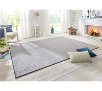 BT Carpet Wolly Tapis de Salon - Tissu Plat à Poils Courts Aspect Laine Skandi Skandi Salle à Manger, Salon, Chambre d'enfant, Chambre à Coucher - Crème 140 x 200 cm