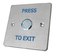 BT Security Bouton Poussoir Acier Inoxydable rétroéclairé sb10r