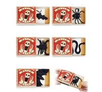 BTACGWP Boîte à Surprise Araignée & Fausse Cigarette avec Fumée - Lot de 5 | Jouet Social Optimisé Pour Transformer l’Hésitation en Hilarité Collective lors des Soirées Halloween