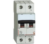 Btdin Thermique-magnétique C32 1p+n 2 Modules 4500a Fc810nc32 - Bticino