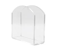 Btgghytr Porte-serviettes de bureau avec empreinte compacte | Porte-papier avec profil incurvé - Base stable pour salle à manger, salle à manger, poste de travail