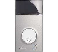 Bticino Portier audio Linea 3000 343071 – 2 fils, 1/2 maison, 1–2 boutons d'appel, IP54 IK10