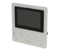 poste intérieur couleur - classe 100 - avec boucle inductive - blanc - bticino bt344662