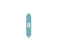 Bticino Cavaliers de configuration 3501/8 pour système BUS, marquage 8 – Lot de 10