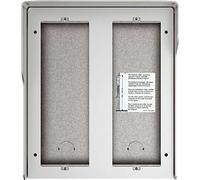 BTicino 350661 Boîtier Mural Sfera New, 6 Modules, Allmetal