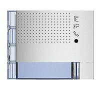 BTicino 351111 Façade Sfera New pour Module Électronique Audio, 1 Appel, Allmetal