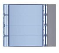 BTicino 352043 Façade Sfera New pour Module Électronique Audio, 4 Appels, Allstreet