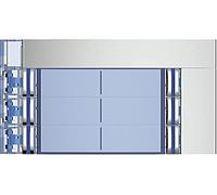 BTicino 352161 Allmetal Façade Sfera New pour Module Électronique Audio, 6 Appels, sur 2 Rangées
