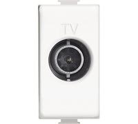 BTICINO am5202p10 Matix Prise TV terminale, Blanc, 1 m