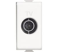 BTicino AM5202P14 Matix Prise TV Passante, 14 DB, Blanc, 1 m