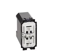 BTICINO Dimmer Living Now K4418 Variateur d'intensité lumineuse avec bouton de contrôle des lumières, économie d'énergie, 1 module