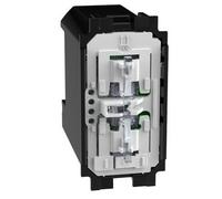BTICINO Dimmer Living Now K4418 Variateur d'intensité lumineuse avec bouton de contrôle des lumières, économie d'énergie, 1 module