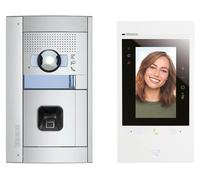 BTICINO, ensemble vidéo Flex'ONE, SFERA ekey-Fingerprint, CLASSE300EOS, 2 fils, 1 pièce.