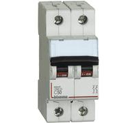BTicino FA82C50 Interrupteur Magnetothermique Modulaire BTDIN45 2P 50A Courbe C