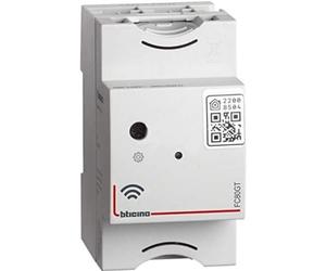 Bticino FC80GT Gateway DIN Smart pour Le contrôle à Distance des lumières, des Volets, des Prises et des Charges alimentées par Le Tableau électrique avec l'application Home et Le contrôle avec la