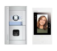 BTICINO, ensemble vidéo Flex'ONE, SFERA ekey-Fingerprint, CLASSE300EOS, 2 fils, 1 pièce.